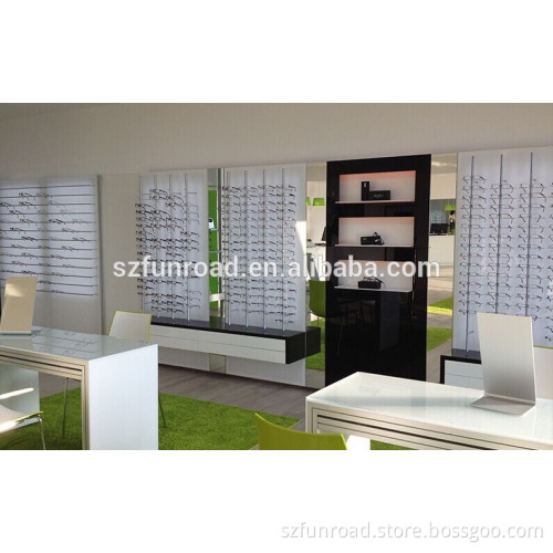 Fashion design wall mounted display stand for sunglasses